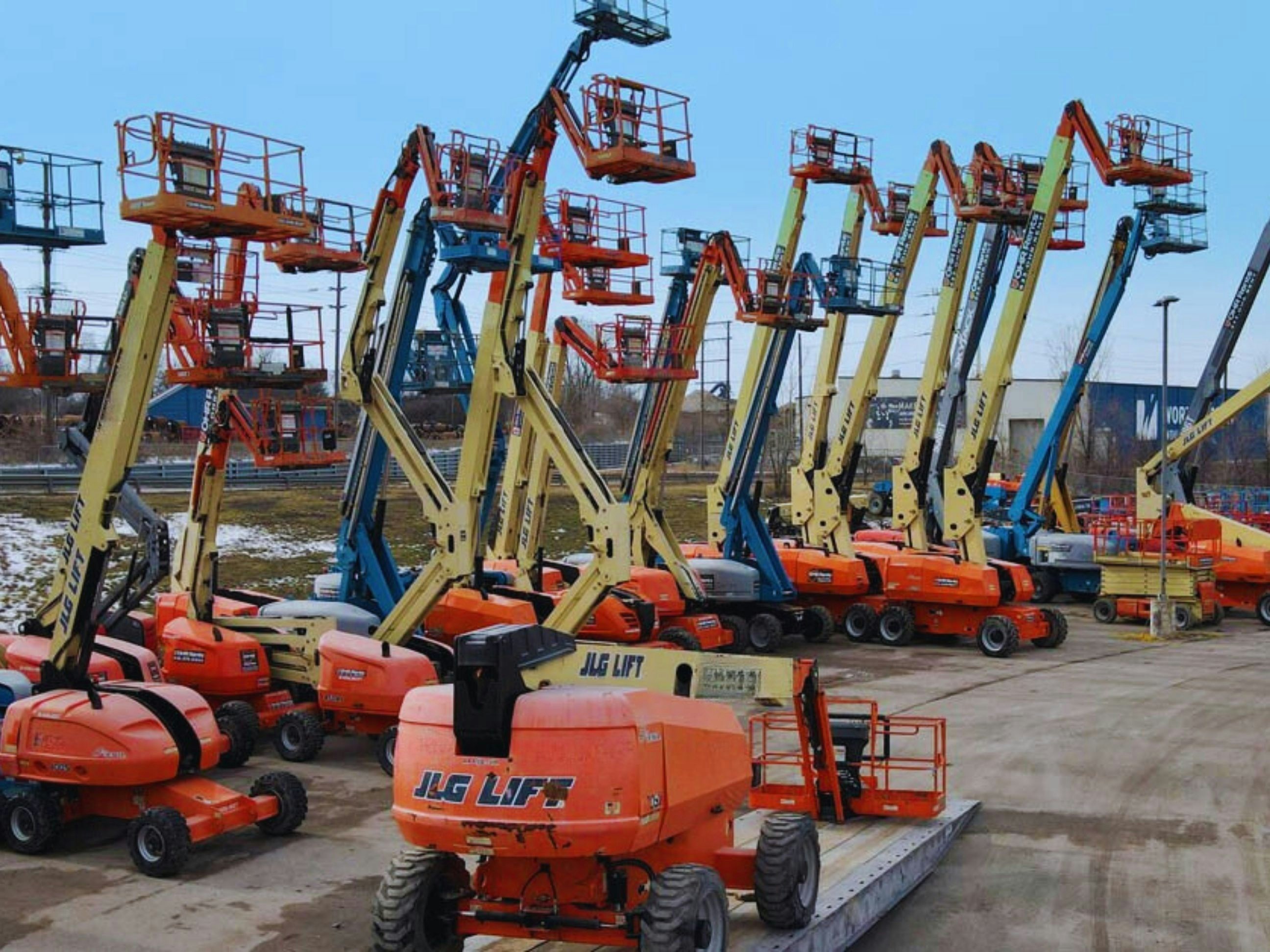 Aerial lift inspection and repair Northeast Ohio