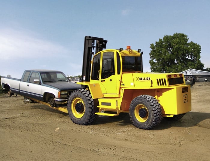 Sellick S162 — S-Series Heavy Rough Terrain — 16,000 lb — Valley Industrial Trucks Youngstown